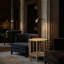 Ariana Solid Wood End Table-34037801