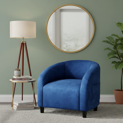 Chaises demi-tonneau Boucle
