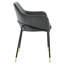 Fauteuil de salle à manger en velours Jovi Performance-1576484578