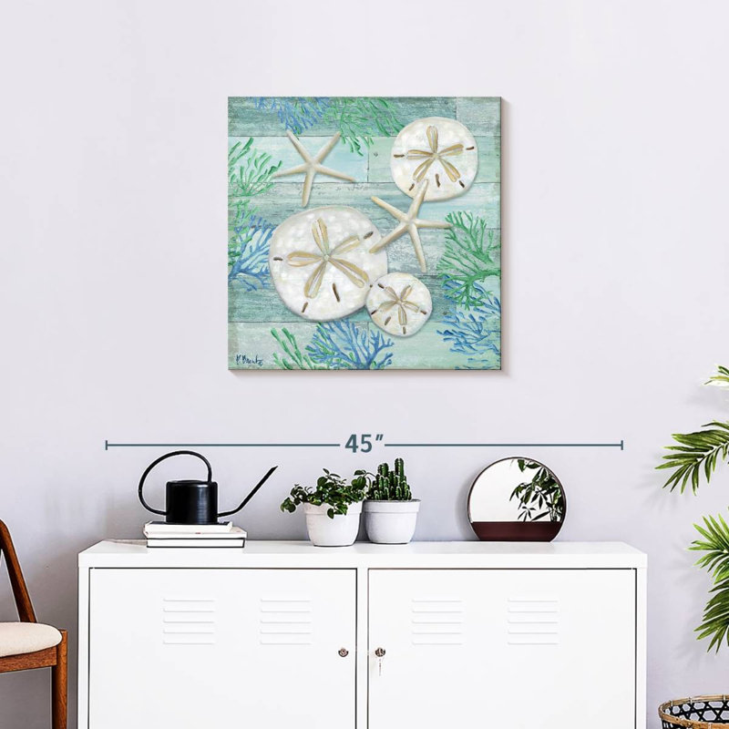 Brampt Clearwater Shells II, 24" H x 24" W