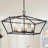 Otho 6 - Light 23.5" Wide Unique Geometric Chandelier