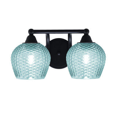 Barre d'éclairage de salle de bain 2 lumières Mukkesh