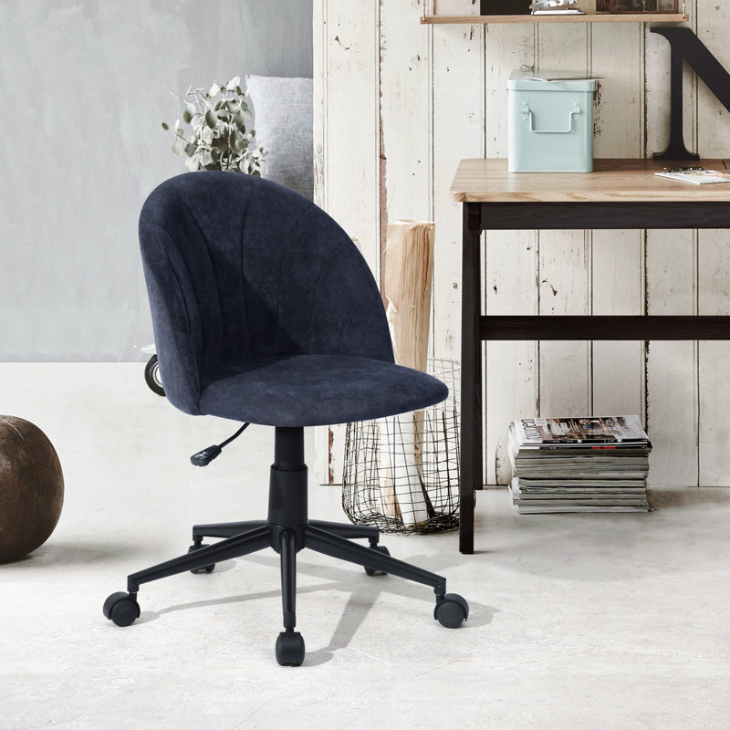 Adah Office Chair, Dark Blue