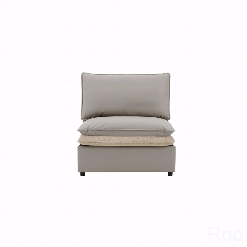 Fauteuil d'appoint simple de style moderne