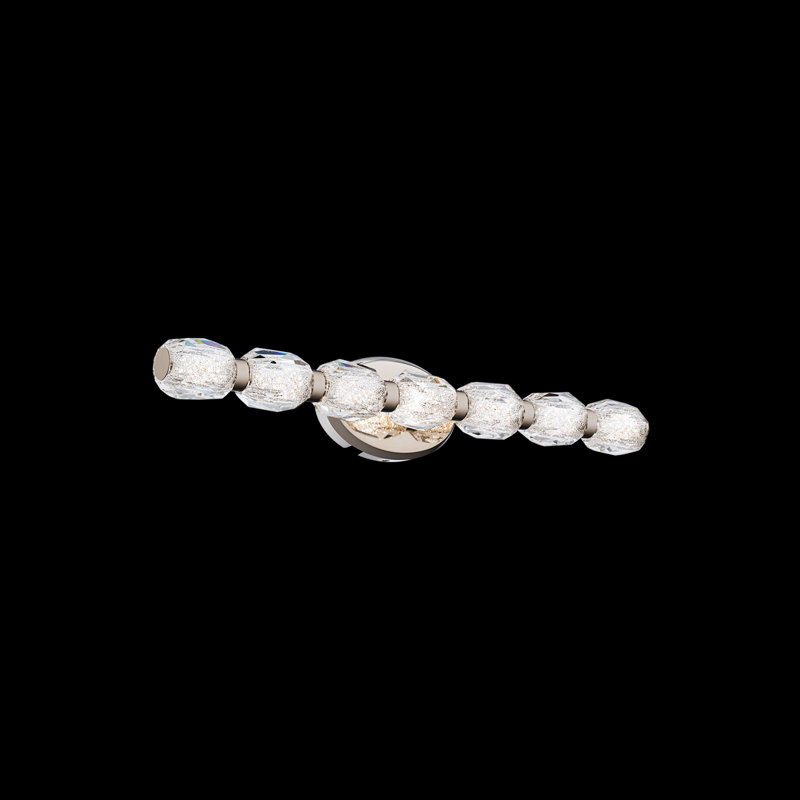 Seduction 7 - Light LED Bath Bar, Polished Nickel