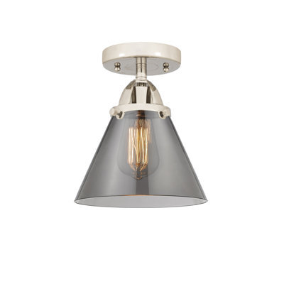 Glass Semi Flush Mount