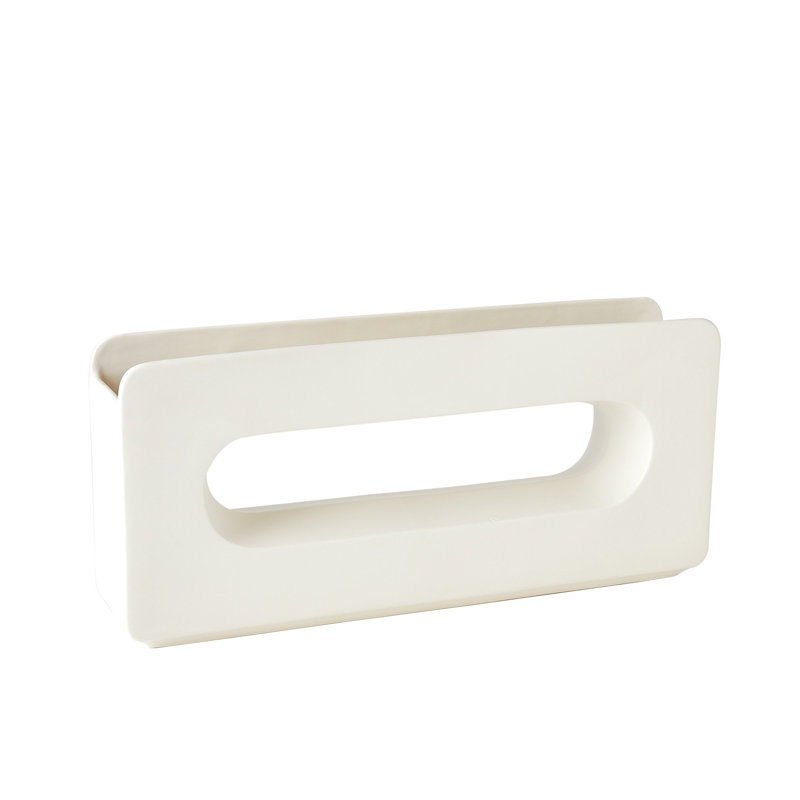 Vase de table en céramique, Blanc mat