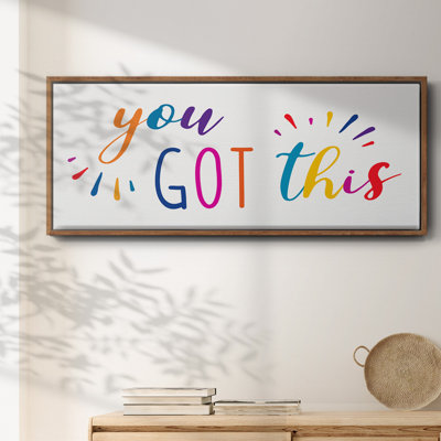 Rainbow Got This - Toile encadrée