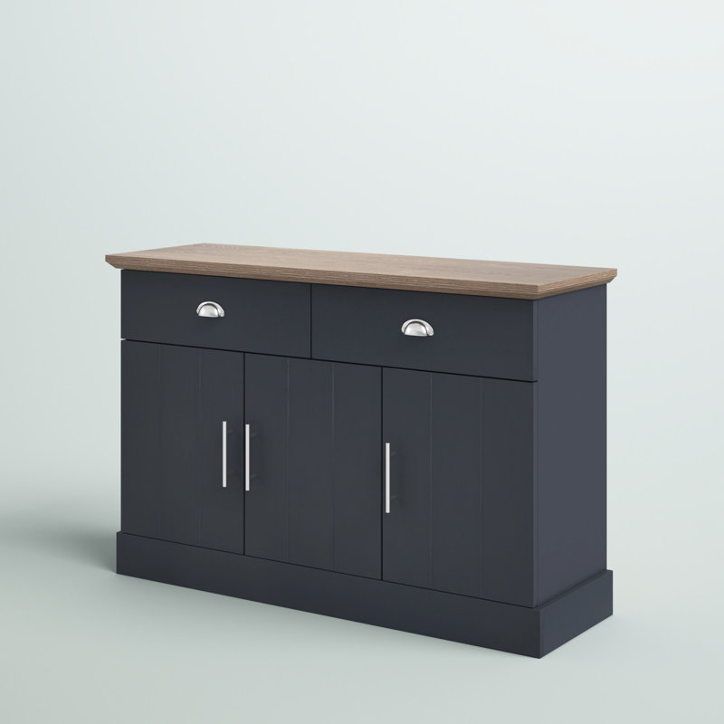 Brielle 117cm Sideboard, Slate Blue