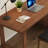 Nut-brown Rectangular Solid Wood desk-404251233