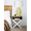 LAMPE DE TABLE EN CÉRAMIQUE ROUGE DE 28 po H