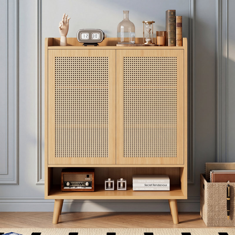 16 Pair Shoe Storage Cabinet