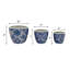 Ensemble de pots à fleurs en grès cérame Elegant-557620146