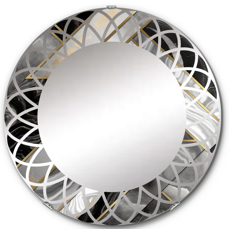 Miroir mural sans cadre Millwall, 24 po x 24 po