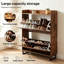 12 Pair Shoe Storage Cabinet