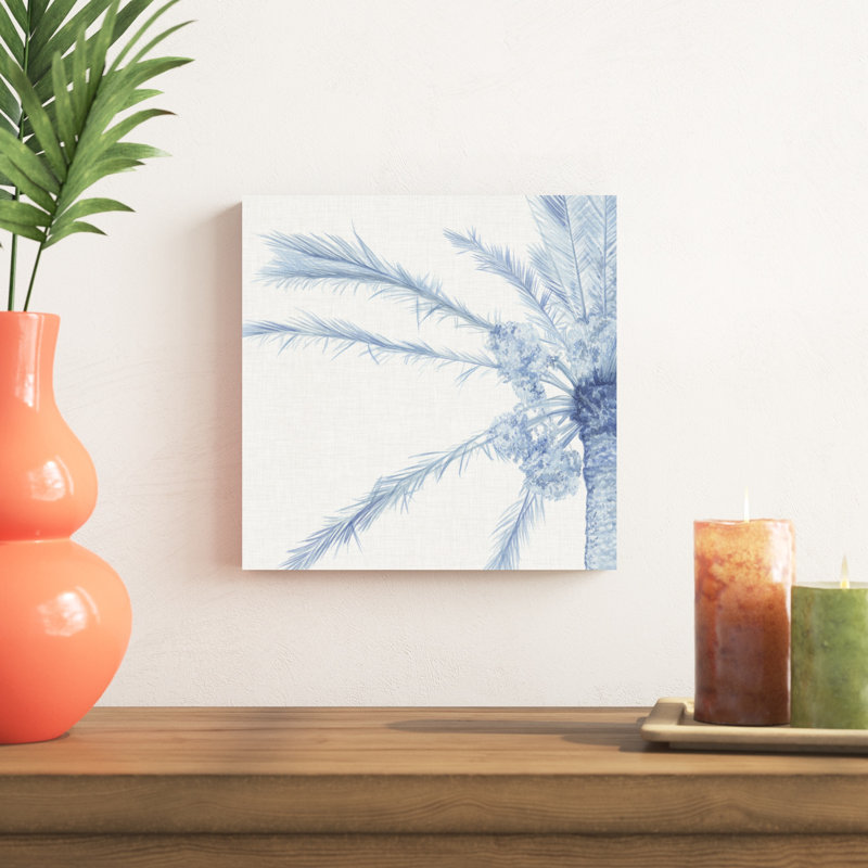 Chambray Palms I, H 12 po x l 12 po x P 1,25 po