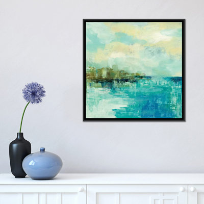 «Cliff Side Town», reproduction d'art sur toile