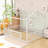 Metal House Shaped Bed With Fence-68487680-68487681