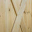Makena Solid Pine Sliding Door Prefinished