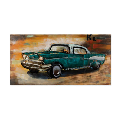 Wall art 3D Nostalgic Journey