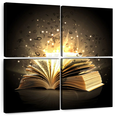 Kerner Opened Magical Book