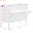 Full Size Bed In White With Socket And Removable Space Shelves Plug Organizing Practical Utility Decorative Workspace Storage Functional Work - Realize Space Utilization-1493787160-1493787163