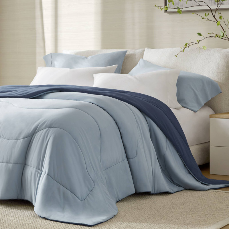 Édredon réversible toutes saisons, Full/Queen Comforter, Bleu