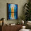 Mirrored City Forms Geometric Canvas Art Print-1383139380-1383139381
