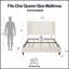 Lit plateforme tapissier avec tête de lit capitonnée à boutons de 54 pouces de hauteur et garniture cloutée pour les chambres élégantes-908800198-908800197