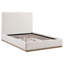 Lit plateforme crème