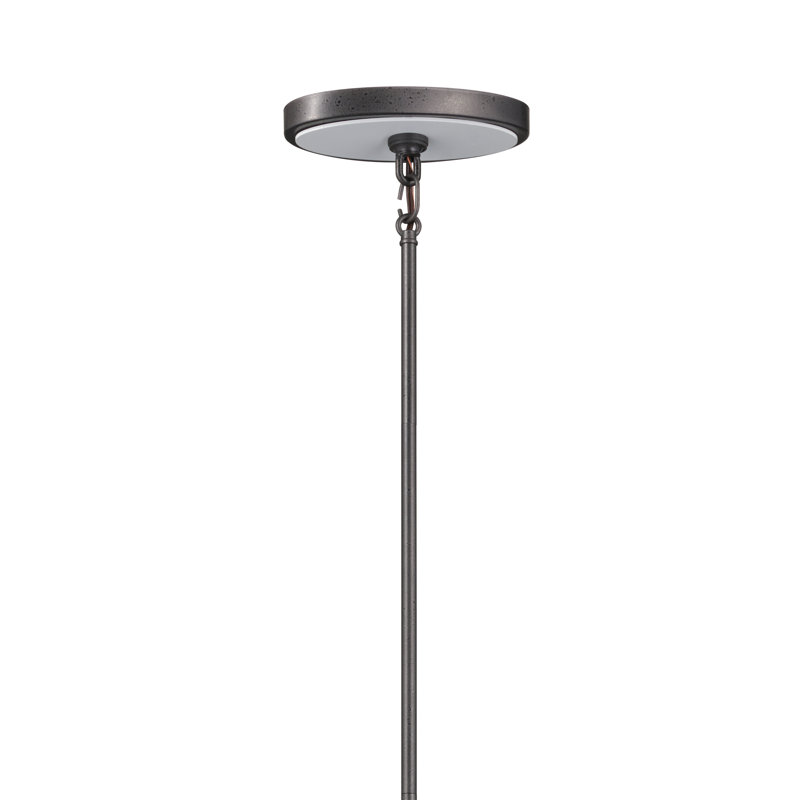 8 - Light Dimmable Classic / Traditional Chandelier, Anvil Iron, 18" H x 44.5" W x 44.5" D