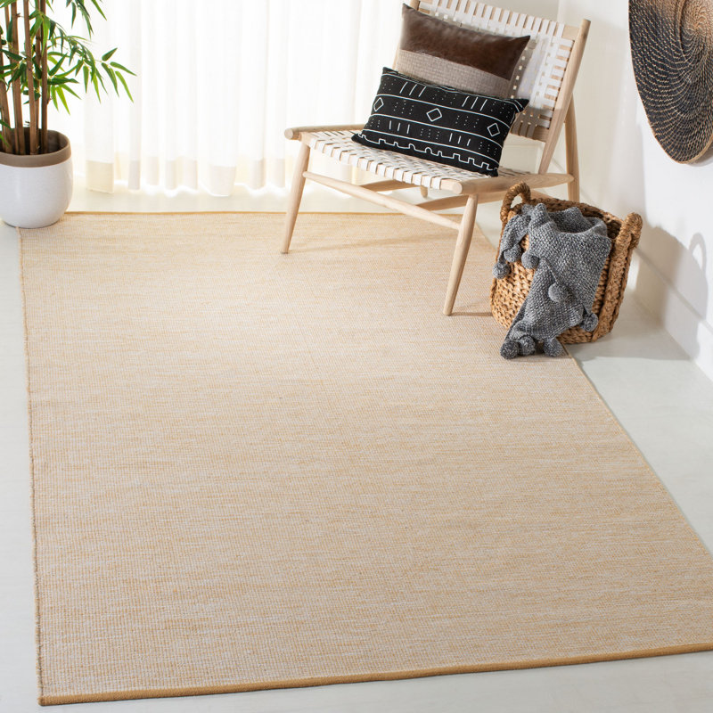 Tapis en coton à tissage plat Linus, Rectangle de 5 pi x 8 pi