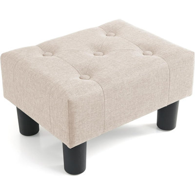 Etherson Solid Wood Accent Stool