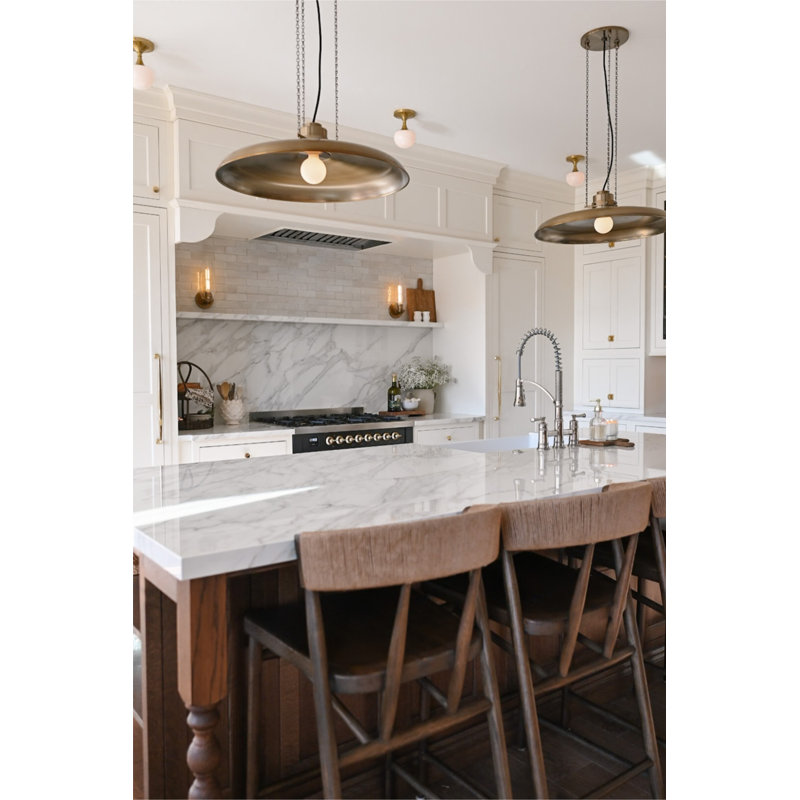 Rainhill 1 Light Pendant, 9" H x 24" W x 24" D