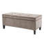 Banc de rangement capitonné à fermeture douce-924770825
