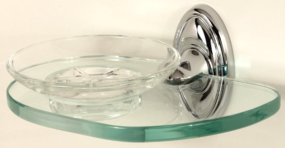 Soap Dish, Polished Chrome