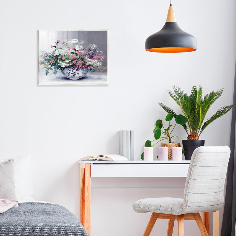 Plaque murale Painterly Elegant Blooms