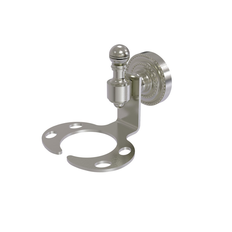 Porte-brosse à dents & culbuteur Godinez, Nickel satiné