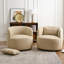 Fauteuil demi-tonneau rotatif 2 pièces-997100033