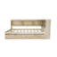 Lit plateforme simple avec rangement Wood-1019242104