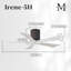 60" Irene 5-Blade Hugger Ceiling Fan with Wall Remote-1087667332-1087667378-1087667390