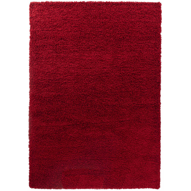 Esterly Solid Colour Shag Area Rug, Rectangle 120 x 170cm