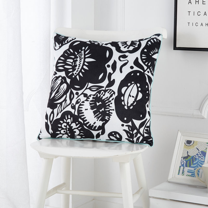 Floral Throw Pillow