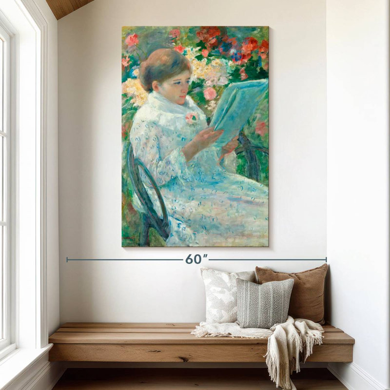 Sur un balcon 1878-1879, H 51 po x l 34 po