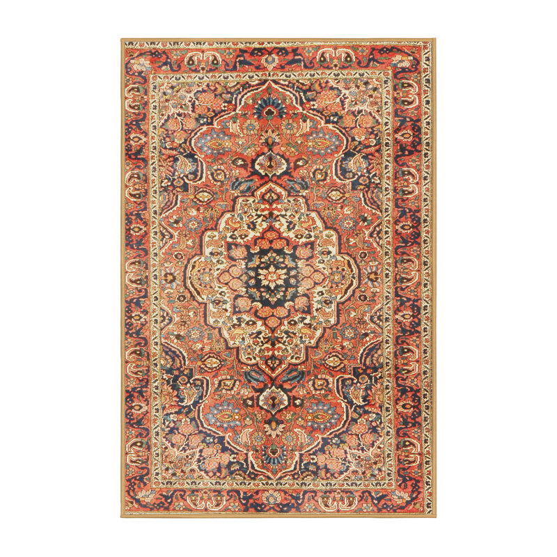 Saini Oriental Indoor Rug, Runner 2' x 5'
