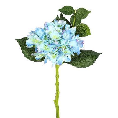 15" Short Stem Artificial Hydrangea