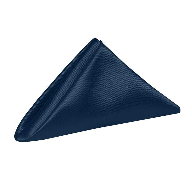 Rossana Polyester Square Napkin, Navy