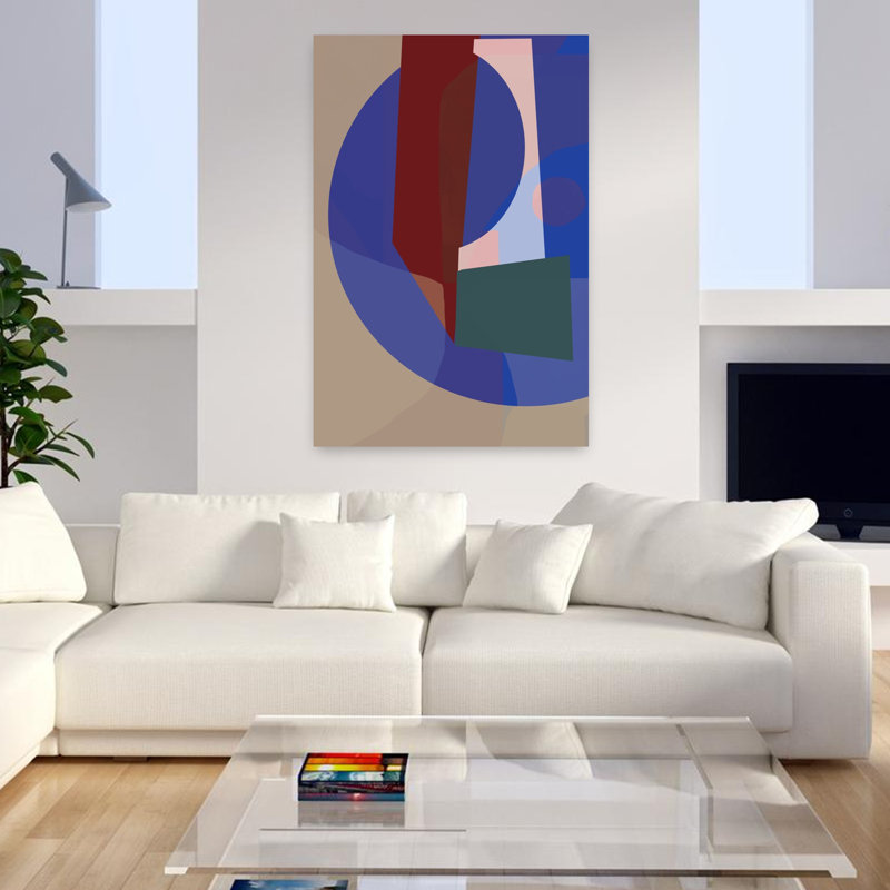 Art contemporain contemporain, H 48 po x l 32 po