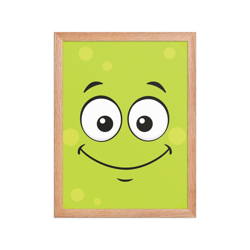 Happy | Framed Poster