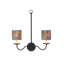 Marble Multi-Color Paper Drum Chandelier Shade
